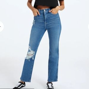 Good American Good Curve Straight Jean